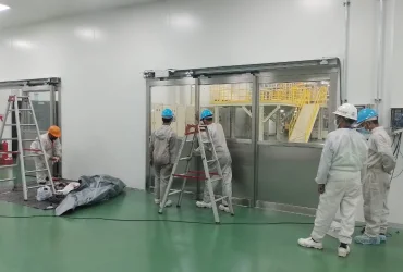 Pintu Otomatis Sliding Telescopic 