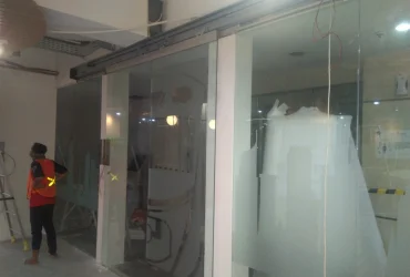 Pintu Otomatis Kaca  MRT Jakarta